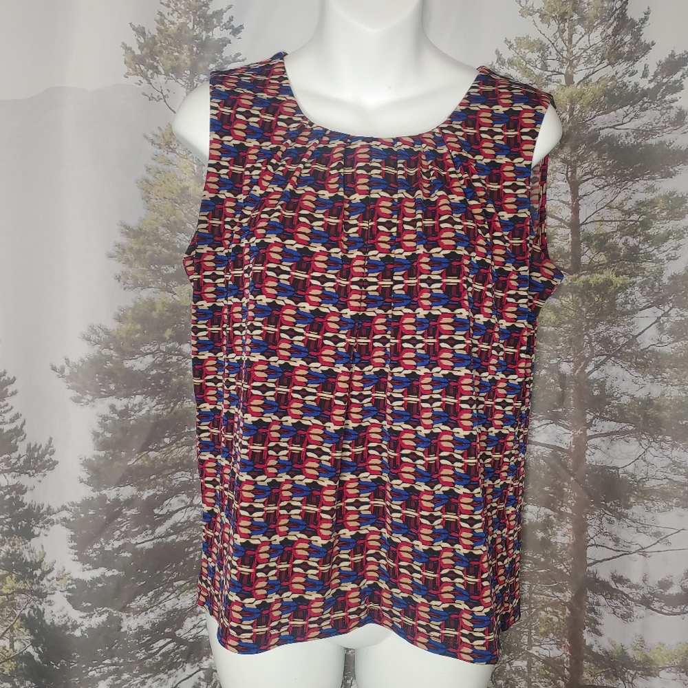 Kasper Sleeveless Blouse